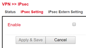 ipsec setting