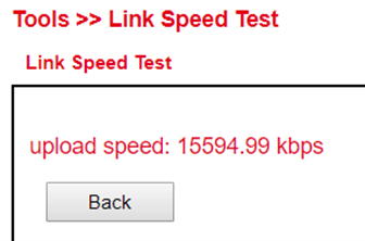 Link Speed Test