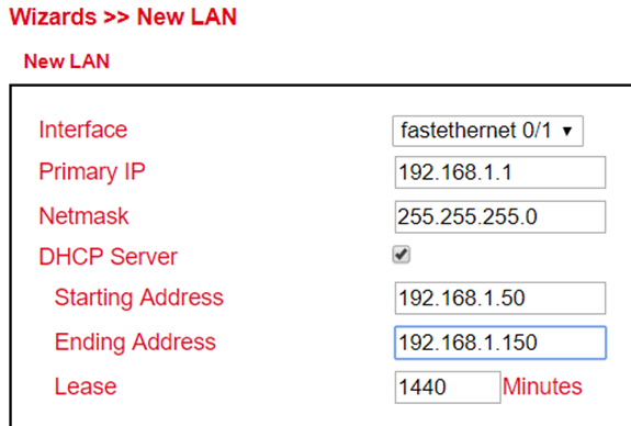 New LAN