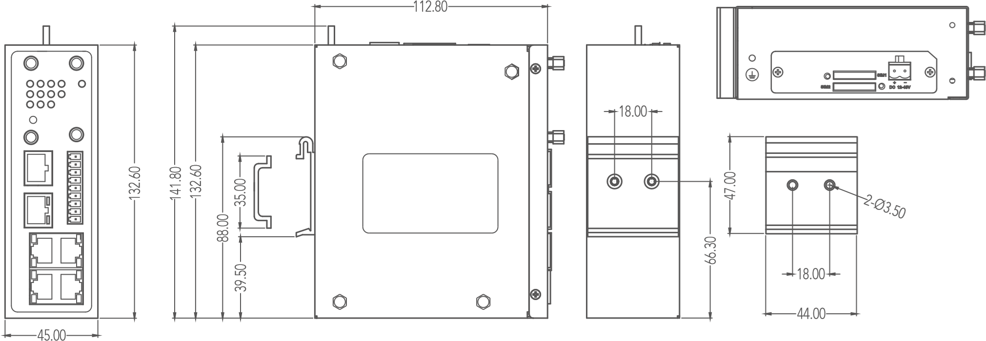 Dimension Drawings