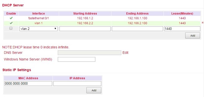 DHCP Server